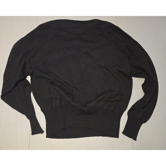 Vtg Escada Womans Sweater & Dress Combo Embroidered Sequin Flower Knit Size 44 - Picture 5 of 16